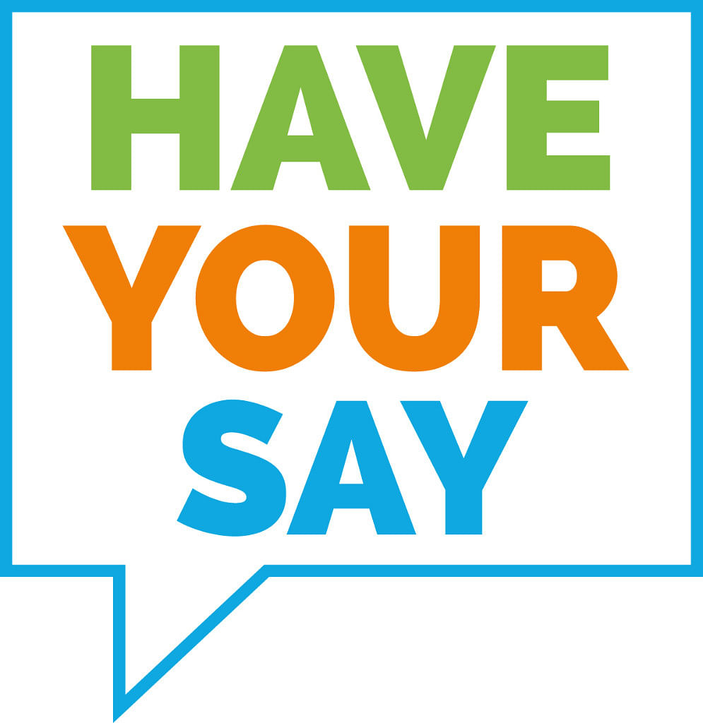 Image, words Have Your Say.