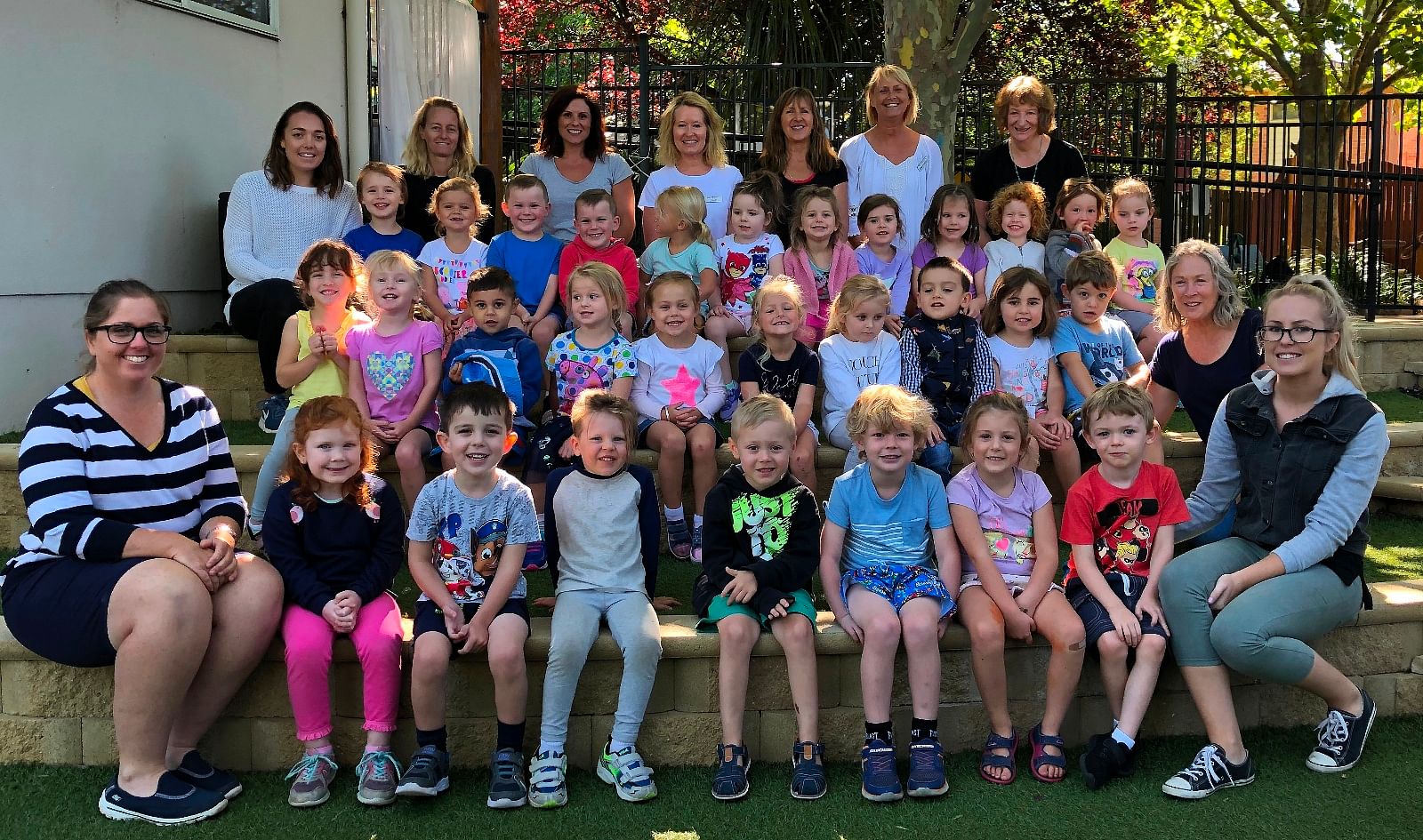 The Bega Preschool's Thursday Magpies and Tadpoles classes are looking forward to an exciting year ahead.