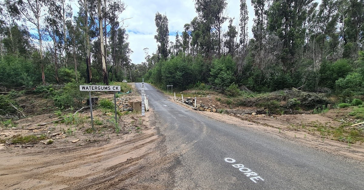 watergums bridge.