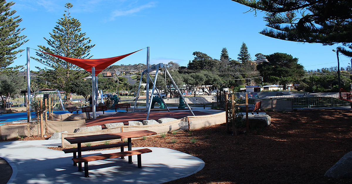 Tathra everyone can play, play space.
