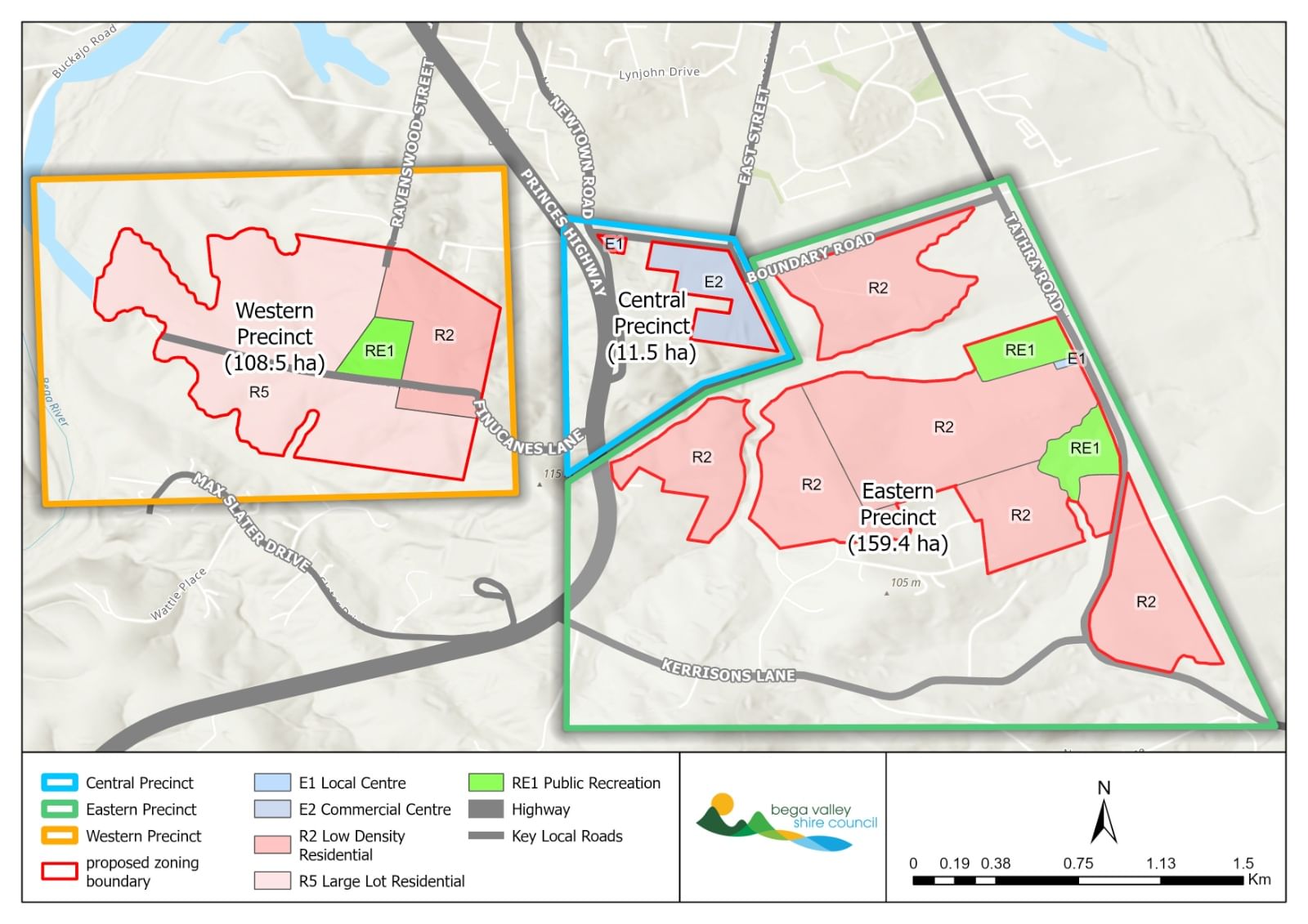 overview maps.