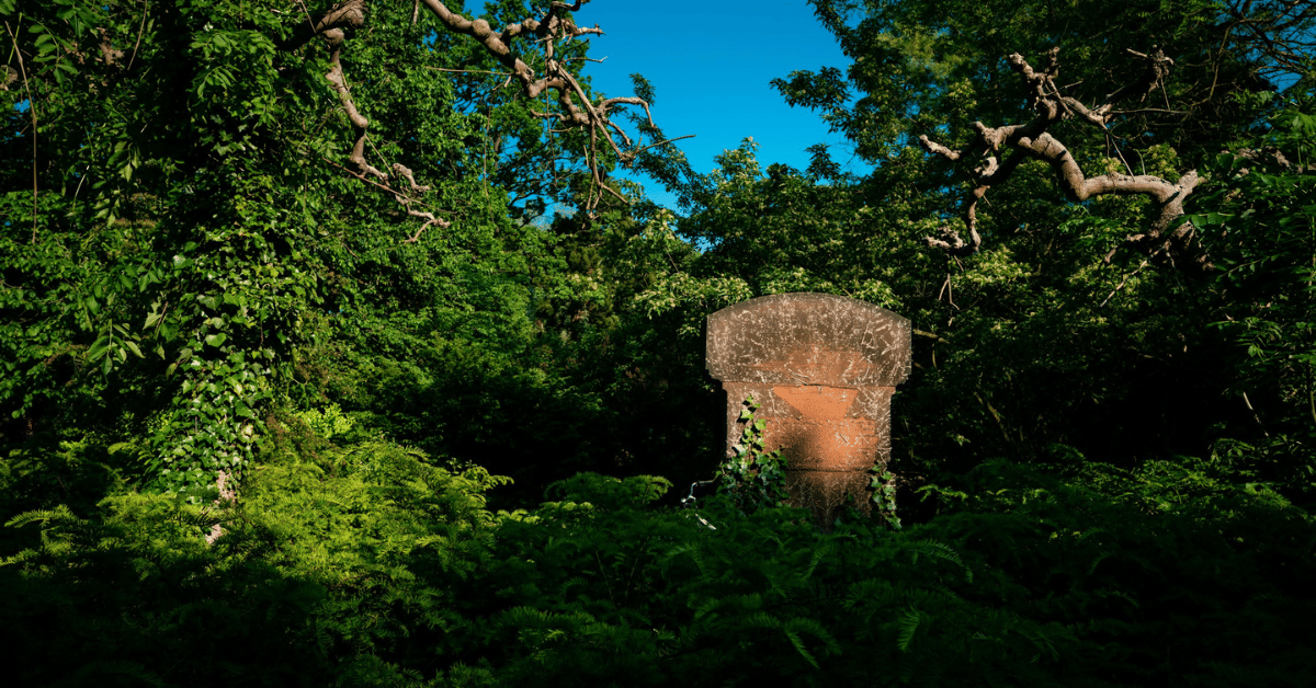gravestone.