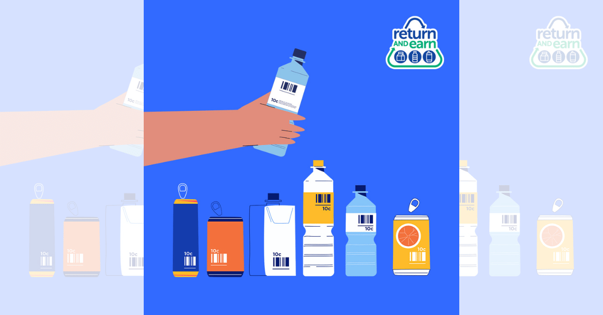 return and earn logo.