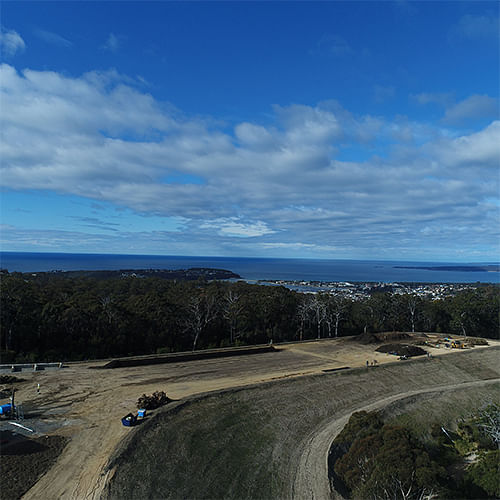 Organic Waste Recycling at Merimbula Waste Depot.