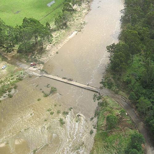 Burragate Bridge on the Towamba River.