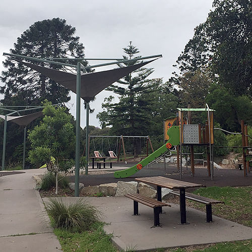 A sheltered barbecue area and amenities block are on the way for Bega Park.