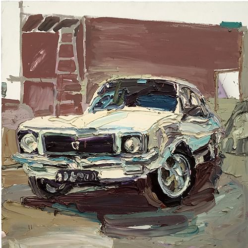 Ben Quilty 2007, Torana No.8, oil on linen