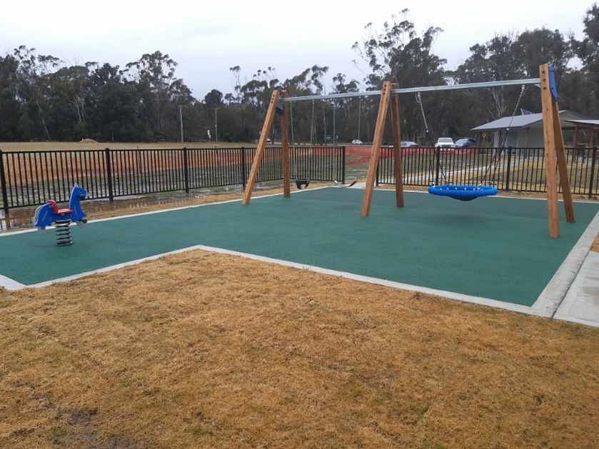 New playground at Evans Park in Kalaru.