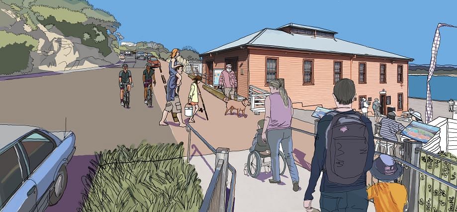 Tathra Wharf concept image.