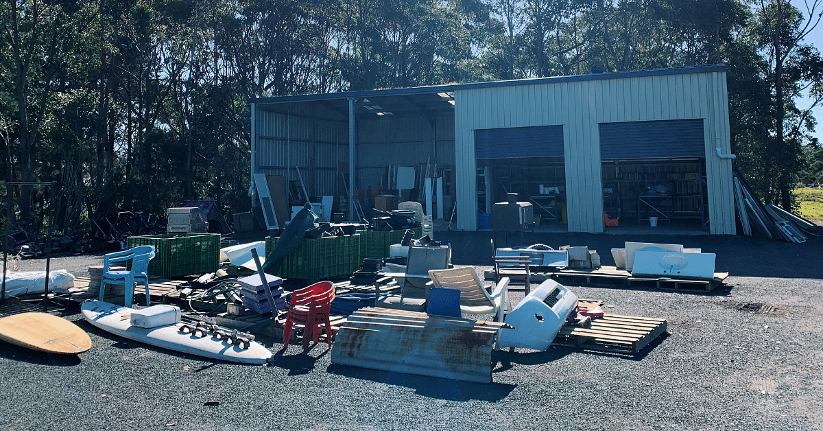 The Bermagui Re-use Shop at the Bermagui waste transfer station