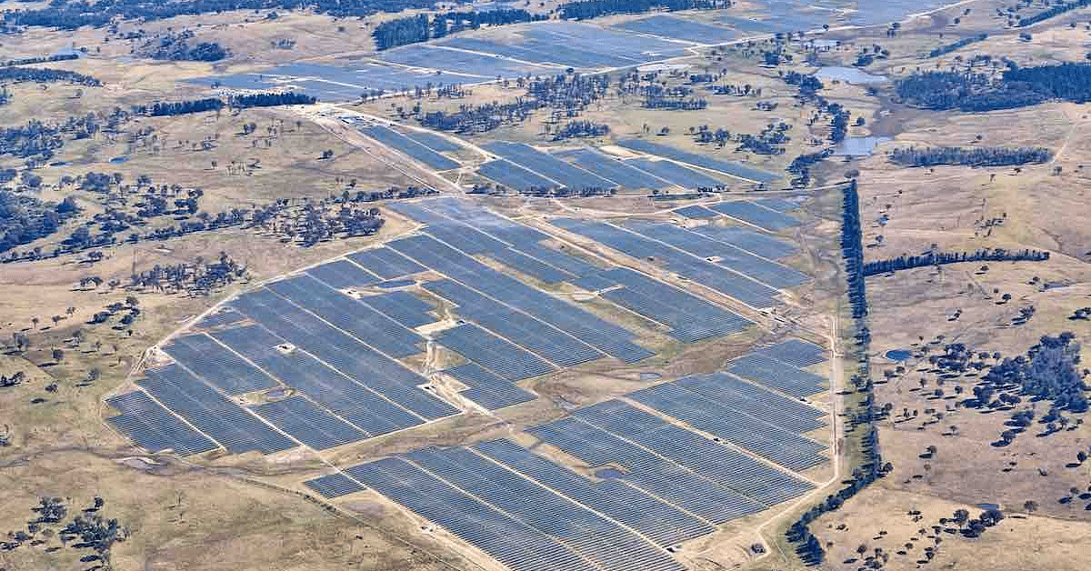 metz solar farm near armidale