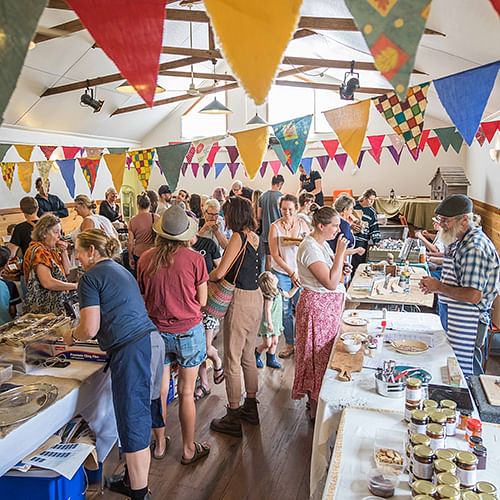 Small business activity at the Nethercote markets earlier this year. Photograph courtesy of David Rogers Images.