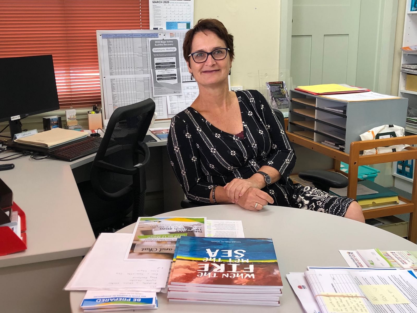 Carol Bunt, Coordinator of the Tathra and District Bushfire Recovery Service.