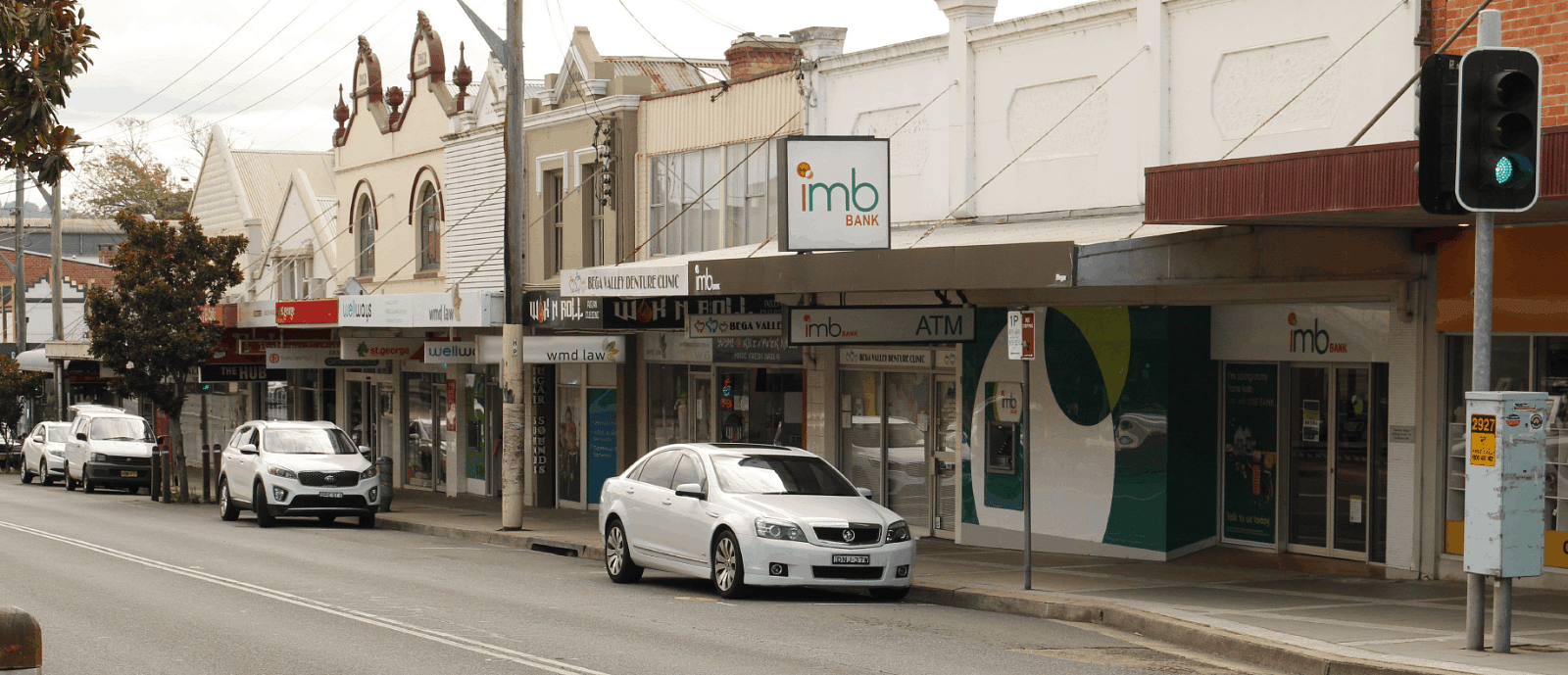 Carp Street in Bega