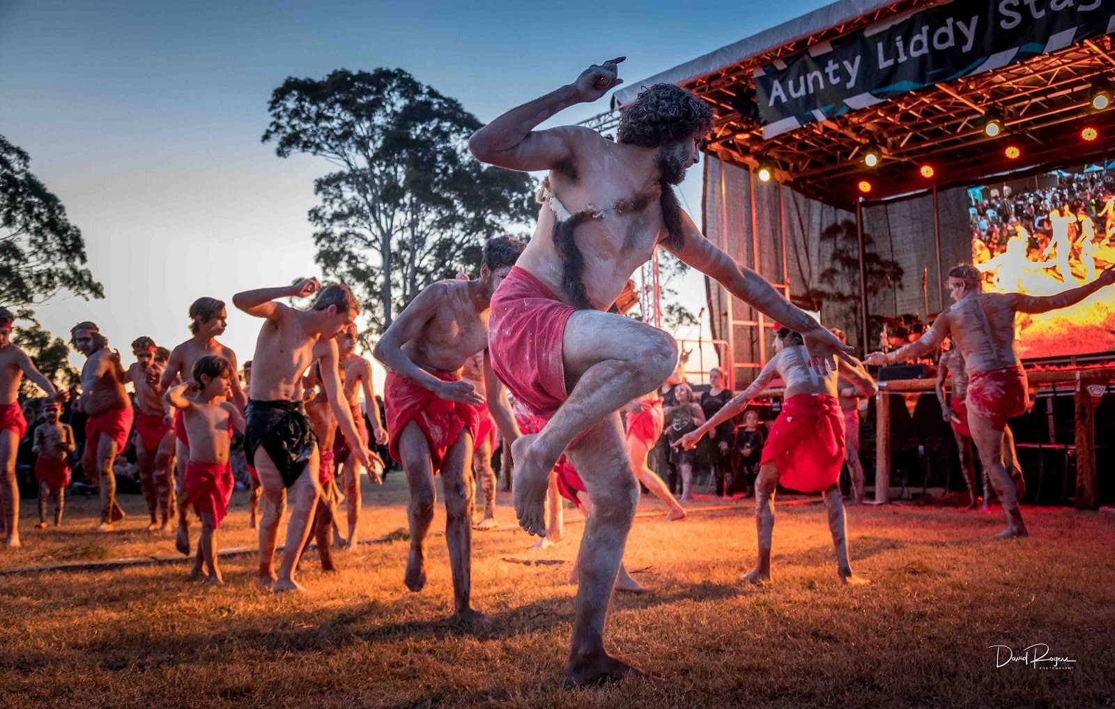 Giiyong dancers at the 2018 Giiyong Festival. Photo by David Rogers.