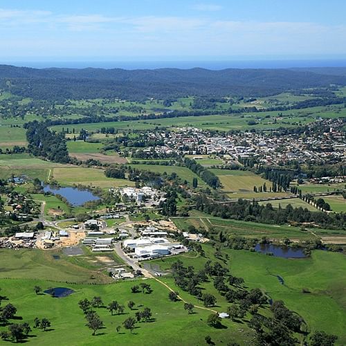 A view across the Bega Valley to the east