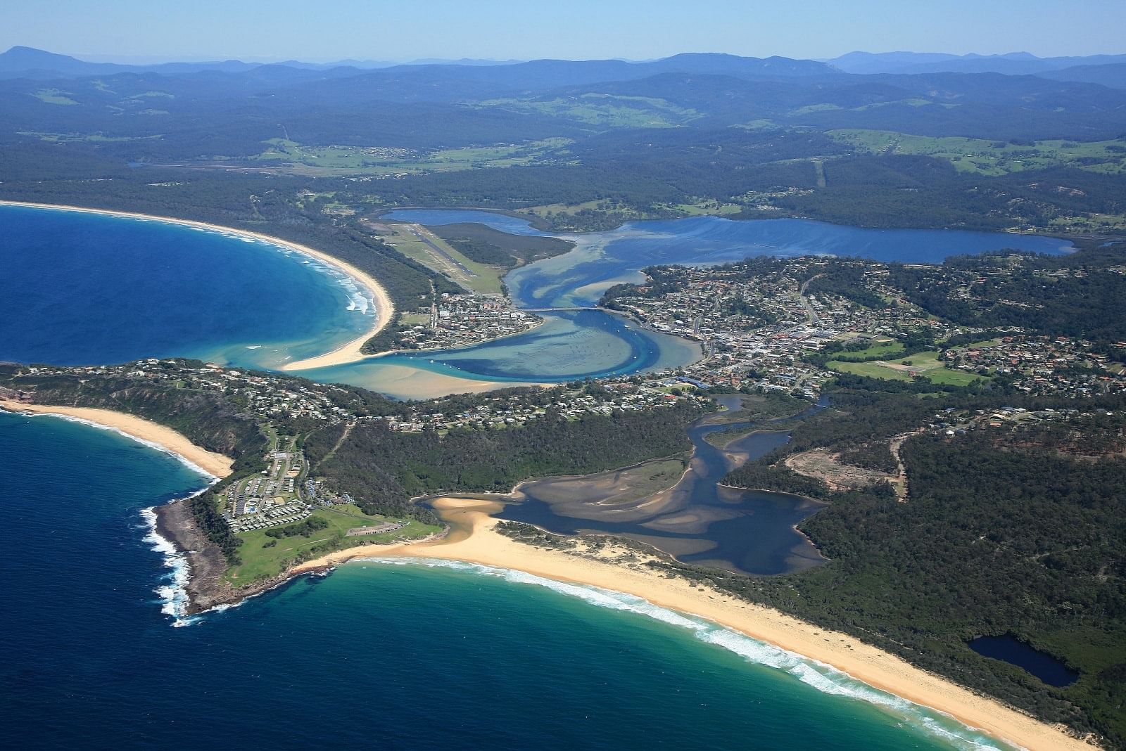 Merimbula Lake.