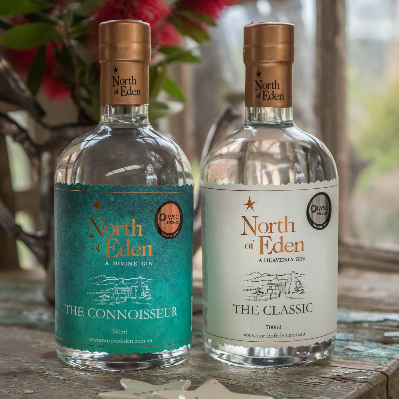 North of Eden award winning gins.
