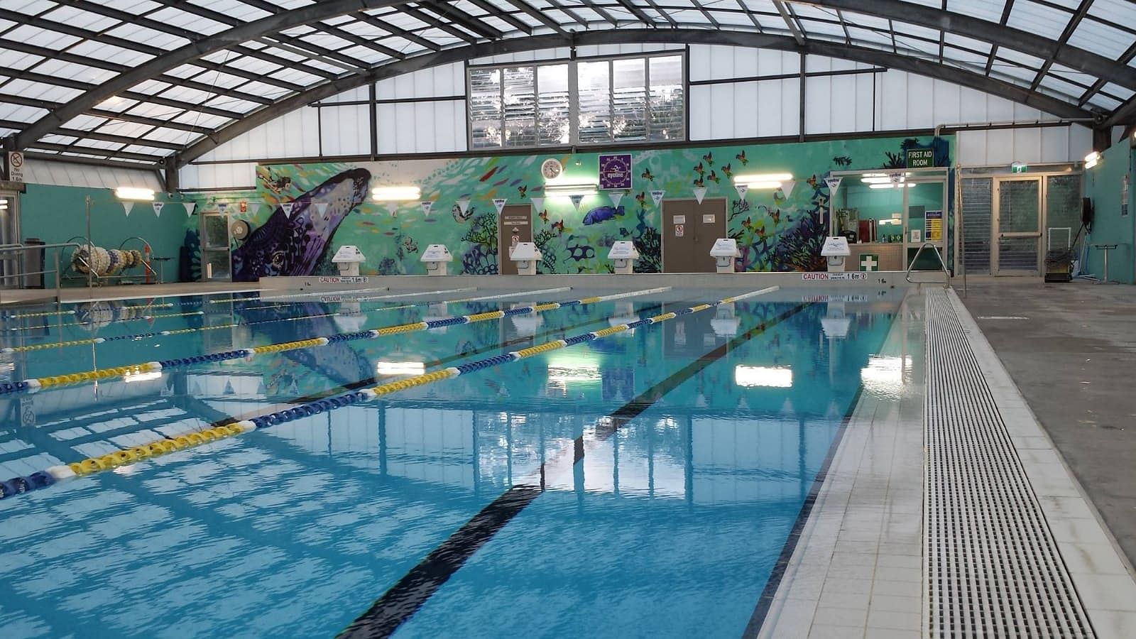 Sapphire Aquatic Centre pool.