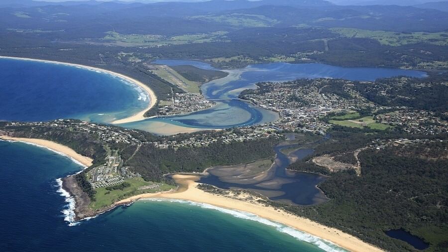 Short Point beach in Merimbula