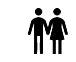Man and women standing side by side.