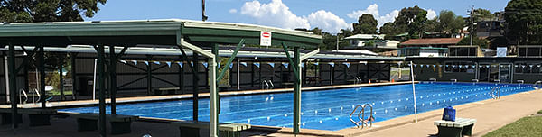 Eden Memorial pool.