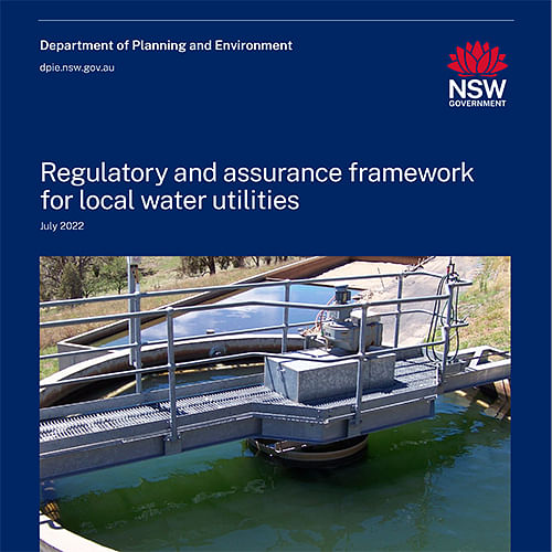 Regulatory and assurance framework for local water utilities